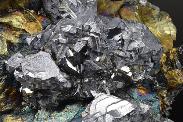 Chalcopyrite, Galena, Sphalerite, Quartz
