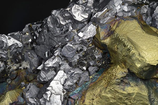 Chalcopyrite, Galena, Sphalerite, Quartz