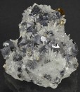 Truncated Galena, Cleiophane, Quartz