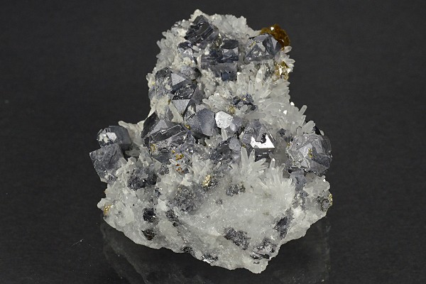 Truncated Galena, Cleiophane, Quartz