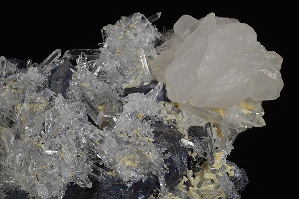 Galena, Quartz, Calcite