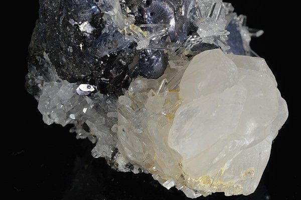 Galena, Quartz, Calcite