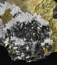 Chalcopyrite, Sphalerite, Quartz
