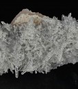 Calcite set on Quartz