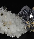 Quartz, Galena, Pyrite, Sphalerite, Calcite