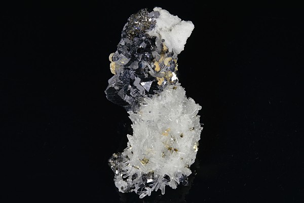 Quartz, Galena, Pyrite, Sphalerite, Calcite