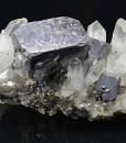 Truncated Galena, Quartz, Sphalerite, Pyrite