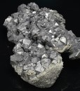 Twinned and truncated Galena, Sphalerite, Quartz