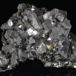 Truncated Galena, gem Sphalerite var.Cleiophane