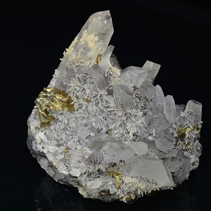 Two generations Quartz, Chalcopyrite, Sphalerite