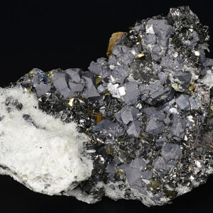 Galena, Chalcopyrite, Sphalerite, Quartz, Calcite