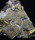 Chalcopyrite set on Galena, Quartz,Sphalerite