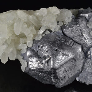 Twinned Galena, Quartz
