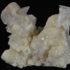 Two generations Calcite set on Quartz