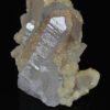 Two generations Calcite set on Quartz