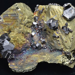 Chalcopyrite, Sphalerite, Quartz
