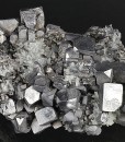 Skeletal and truncated Galena, Quartz, Sphalerite, Pyrite