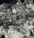 Skeletal and truncated Galena, Quartz, Sphalerite, Pyrite