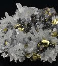 Quartz, Chalcopyrite, Sphalerite