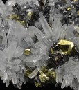 Quartz, Chalcopyrite, Sphalerite