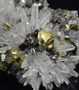 Quartz, Chalcopyrite, Sphalerite