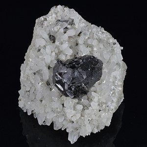 gem Sphalerite var.Cleiophane, Quartz, Galena, Pyrite