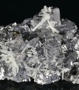 Twinned Galena, Sphalerite, Quartz