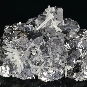 Twinned Galena, Sphalerite, Quartz
