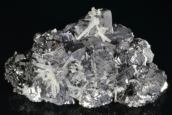 Twinned Galena, Sphalerite, Quartz