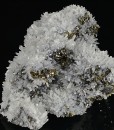 Quartz, gem Sphalerite var.Cleiophane, Pyrite