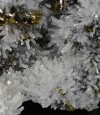 Quartz, gem Sphalerite var.Cleiophane, Pyrite