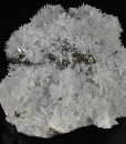 Quartz, gem Sphalerite var.Cleiophane, Pyrite