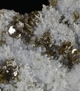 Quartz, Cleiophane, Calcite
