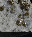 Quartz, Cleiophane, Calcite