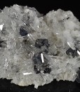 Sphalerite set on Quartz