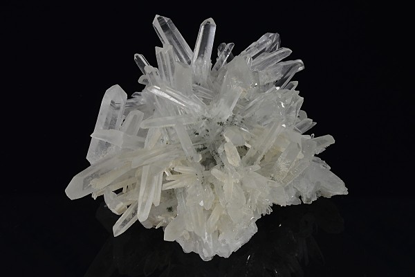 Quartz tinged with Calcite