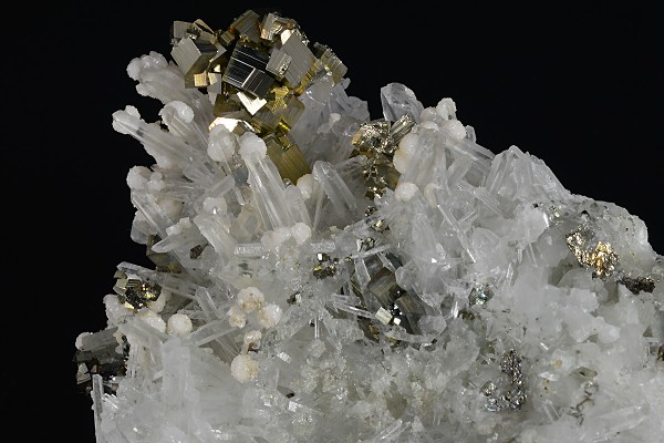 Pyrite, Quartz, Calcite