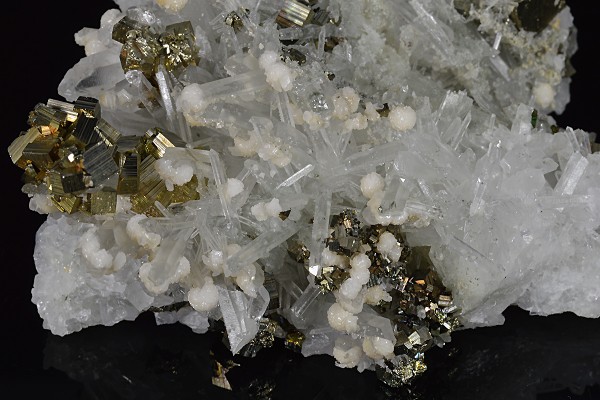 Pyrite, Quartz, Calcite