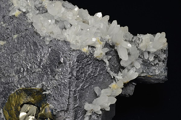 Galena, Quartz, Chalcopyrite, Pyrite