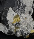 Sphalerite, Chalcopyrite, Quartz, Calcite