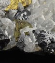 Sphalerite, Chalcopyrite, Quartz, Calcite