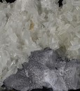 Twinned Galena, Quartz