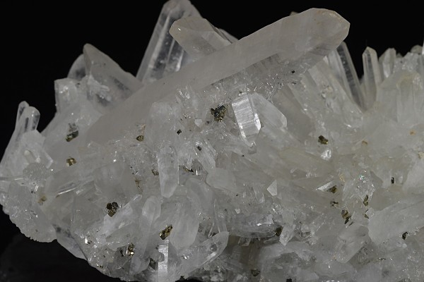 Quartz with Pyrite inclusions