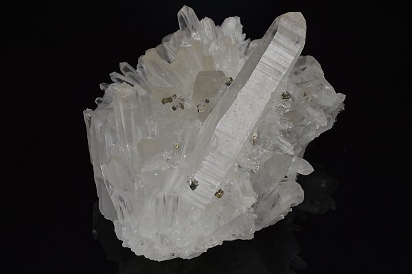 Quartz with Pyrite inclusions