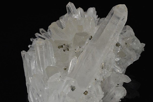 Quartz with Pyrite inclusions