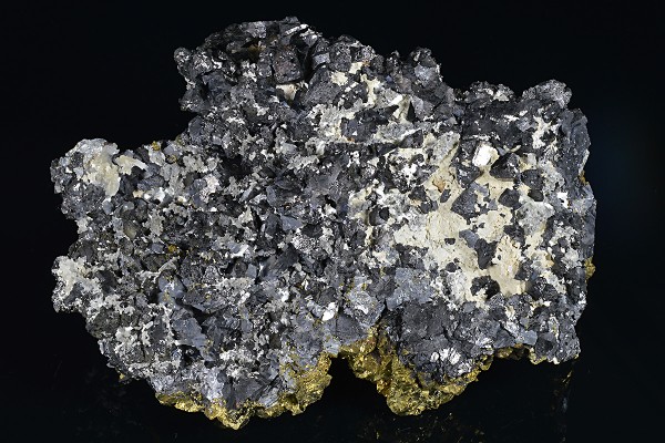 Iridescent Chalcopyrite, Galena, Sphalerite, Calcite