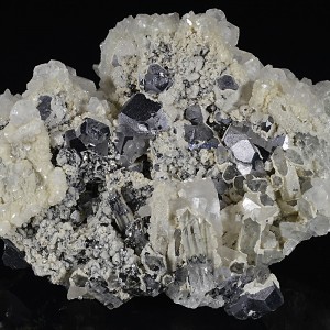 Galena, Calcite, Quartz, Sphalerite
