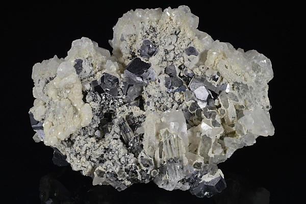 Galena, Calcite, Quartz, Sphalerite