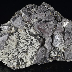 Truncated Galena, Sphalerite, Quartz