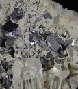 Galena, Calcite, Quartz, Sphalerite
